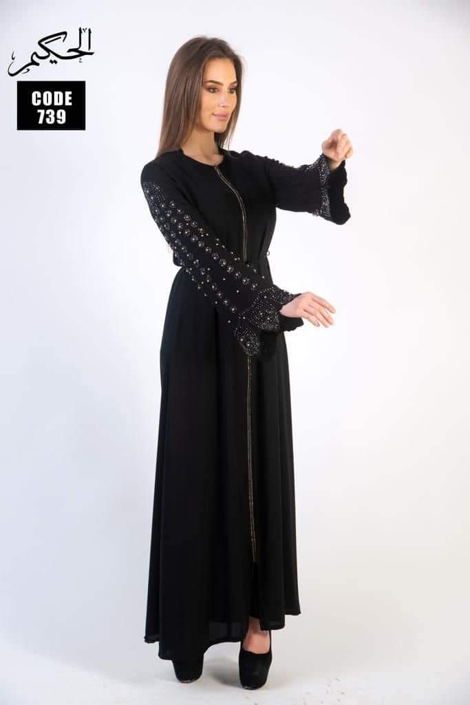 Pure Black Premium Quality Abaya- High on Demand
