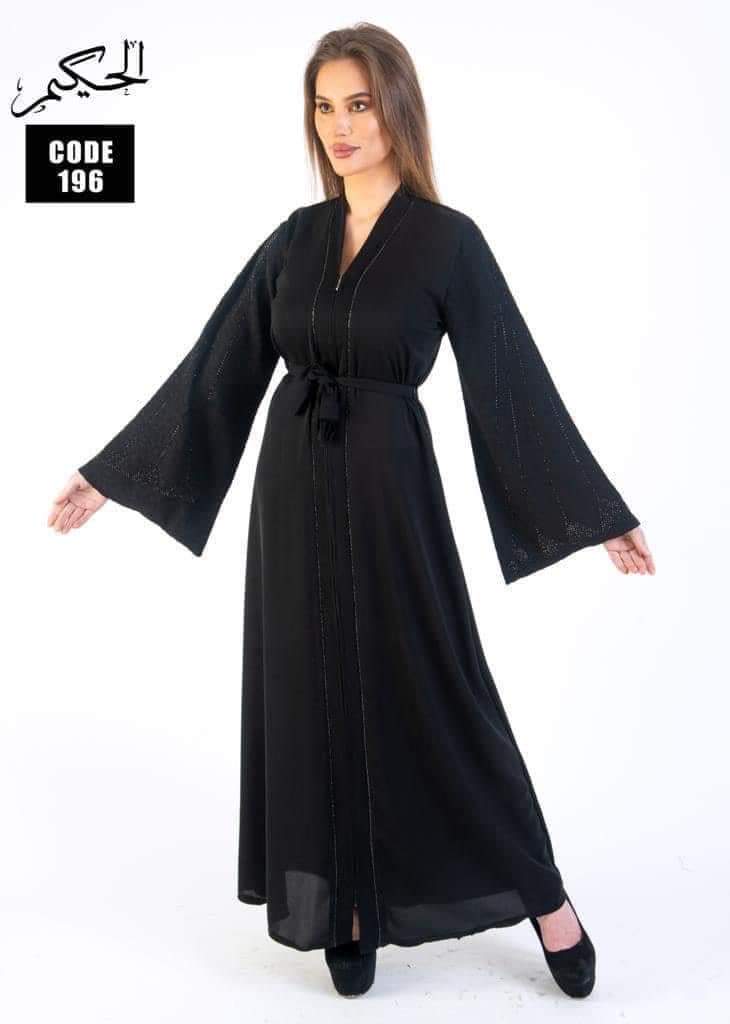 Pure Black Premium Quality Abaya- High on Demand